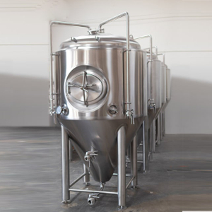 Dostępna kurtka z podwójnymi ściankami 500L Stainles Stalowy stożkowy izolowany zbiornik do fermentacji piwa Dostępny
