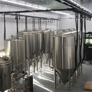10BBL Zbiornik do fermentacji piwa Dwuścienna izobaryczna fermentacja stożkowa / Unitank na sprzedaż